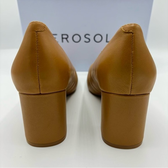 Aerosoles Women's Minetta Pump, Tan Leather, 10W - Picture 4 of 10